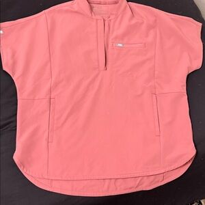 Figs Mauve Monte Scrub Top